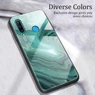 For Huawei P30 lite / nova 4e Marble Pattern Glass Protective Case(DL02) - 2