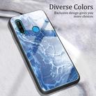 For Huawei P30 lite / nova 4e Marble Pattern Glass Protective Case(DL03) - 2