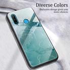 For Huawei P30 lite / nova 4e Marble Pattern Glass Protective Case(DL04) - 2