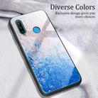 For Huawei P30 lite / nova 4e Marble Pattern Glass Protective Case(DL07) - 2