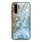 For Huawei P30 Pro Marble Pattern Glass Protective Case(DL06) - 1