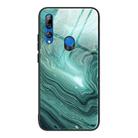 For Huawei Y9 Prime (2019) / P Smart Z Marble Pattern Glass Protective Case(DL02) - 1