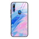 For Huawei Y9 Prime (2019) / P Smart Z Marble Pattern Glass Protective Case(DL05) - 1