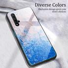 For Huawei Honor 20 / nova 5T Marble Pattern Glass Protective Case(DL07) - 2