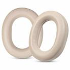 2pcs Snap-on Leather Earpads For Huawei FreeBuds Studio, Material:Protein Gold - 1