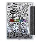 For iPad 9.7 2017 / 2018 / Air / Air 2 DUX DUCIS Unid Series Painted PU+TPU Smart Sleeping Tablet Leather Case(Black) - 2