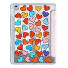 For iPad 7/8/9 10.2/Air 3/Pro 10.5 2017 DUX DUCIS Unid Series Painted PU+TPU Smart Sleeping Tablet Leather Case(Pink) - 2