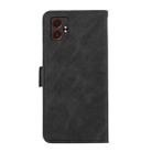 For Samsung Galaxy XCover7 Pro ABEEL Frosted Magnetic RFID Leather Phone Case(Black) - 3
