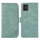 For Samsung Galaxy XCover7 Pro ABEEL Frosted Magnetic RFID Leather Phone Case(Cyan) - 1