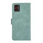 For Samsung Galaxy XCover7 Pro ABEEL Frosted Magnetic RFID Leather Phone Case(Cyan) - 3
