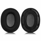 2pcs Snap-on Earpads For Swan AW-85, Material:Football Net Fabric(Black) - 1