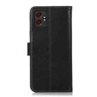 For Samsung Galaxy XCover7 Pro Magnetic Crazy Horse Texture Genuine Leather RFID Phone Case(Black) - 3