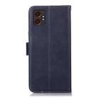 For Samsung Galaxy XCover7 Pro Magnetic Crazy Horse Texture Genuine Leather RFID Phone Case(Blue) - 3