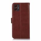 For Samsung Galaxy XCover7 Pro Magnetic Crazy Horse Texture Genuine Leather RFID Phone Case(Brown) - 3