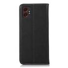 For Samsung Galaxy XCover7 Pro KHAZNEH Nappa Top Layer Cowhide Leather Phone Case(Black) - 3