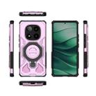 For Redmi Note 14 Pro 5G J-20 Solid Color MagSafe Magnetic TPU+PC Phone Case(Pink) - 2