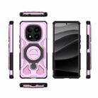 For Redmi Note 14 Pro+ 5G Global J-20 Solid Color MagSafe Magnetic TPU+PC Phone Case(Pink) - 2