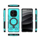 For Redmi Note 14 Pro+ 5G Global J-20 Solid Color MagSafe Magnetic TPU+PC Phone Case(Lake Blue) - 2