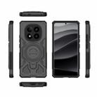 For Redmi Note 14 Pro+ 5G Global J-20 Solid Color MagSafe Magnetic TPU+PC Phone Case(Black) - 2