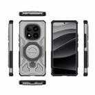 For Redmi Note 14 Pro+ 5G Global J-20 Solid Color MagSafe Magnetic TPU+PC Phone Case(Grey) - 2