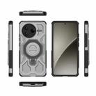 For Redmi K80 J-20 Solid Color MagSafe Magnetic TPU+PC Phone Case(Grey) - 2