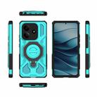 For Redmi Note 14 5G J-20 Solid Color MagSafe Magnetic TPU+PC Phone Case(Lake Blue) - 2