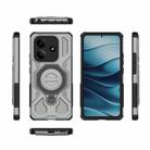 For Redmi Note 14 5G J-20 Solid Color MagSafe Magnetic TPU+PC Phone Case(Grey) - 2