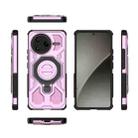 For Redmi K80 Pro 5G J-20 Solid Color MagSafe Magnetic TPU+PC Phone Case(Pink) - 2