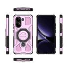 For Redmi Turbo 4 5G J-20 Solid Color MagSafe Magnetic TPU+PC Phone Case(Pink) - 2