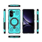 For Redmi Turbo 4 5G J-20 Solid Color MagSafe Magnetic TPU+PC Phone Case(Lake Blue) - 2