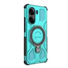 For Redmi Turbo 4 5G J-20 Solid Color MagSafe Magnetic TPU+PC Phone Case(Lake Blue) - 3