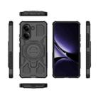 For Redmi Turbo 4 5G J-20 Solid Color MagSafe Magnetic TPU+PC Phone Case(Black) - 2
