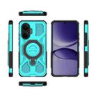 For Redmi Turbo 4 Pro 5G J-20 Solid Color MagSafe Magnetic TPU+PC Phone Case(Lake Blue) - 2