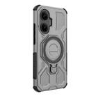 For Redmi Turbo 4 Pro 5G J-20 Solid Color MagSafe Magnetic TPU+PC Phone Case(Grey) - 3