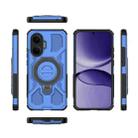 For Redmi Turbo 4 Pro 5G J-20 Solid Color MagSafe Magnetic TPU+PC Phone Case(Blue) - 2