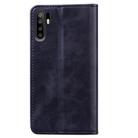 For Huawei P30 Pro Business Stitching Horizontal Flip Leather Case with Double Folding & Bracket & Card Slots & Photo Frame & Wallet(Black) - 3