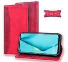 For Huawei Nova 6 SE Business Stitching Horizontal Flip Leather Case with Double Folding & Bracket & Card Slots & Photo Frame & Wallet(Red) - 1