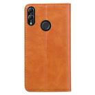 For Huawei P Smart (2019) Business Stitching Horizontal Flip Leather Case with Double Folding & Bracket & Card Slots & Photo Frame & Wallet(Brown) - 3