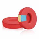 1 Pair Ice Feeling Gel Replacement Earpads For Beats Solo3 / Solo2(Red) - 2