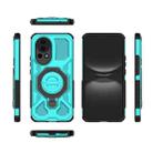 For Huawei nova 12 5G J-20 Solid Color MagSafe Magnetic TPU+PC Phone Case(Lake Blue) - 2
