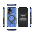 For Huawei nova 12 5G J-20 Solid Color MagSafe Magnetic TPU+PC Phone Case(Blue) - 2