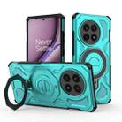 For OnePlus Ace 5 5G J-20 Solid Color MagSafe Magnetic TPU+PC Phone Case(Lake Blue) - 1