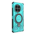 For OnePlus Ace 5 5G J-20 Solid Color MagSafe Magnetic TPU+PC Phone Case(Lake Blue) - 3