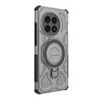For OnePlus Ace 5 5G J-20 Solid Color MagSafe Magnetic TPU+PC Phone Case(Grey) - 3
