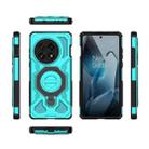 For OnePlus 13 5G J-20 Solid Color MagSafe Magnetic TPU+PC Phone Case(Lake Blue) - 2