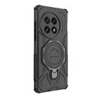 For OnePlus 13 5G J-20 Solid Color MagSafe Magnetic TPU+PC Phone Case(Black) - 3