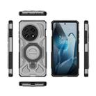 For OnePlus 13 5G J-20 Solid Color MagSafe Magnetic TPU+PC Phone Case(Grey) - 2