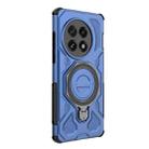 For OnePlus 13 5G J-20 Solid Color MagSafe Magnetic TPU+PC Phone Case(Blue) - 3