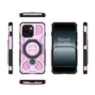 For OnePlus 13T 5G J-20 Solid Color MagSafe Magnetic TPU+PC Phone Case(Pink) - 2