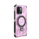 For OnePlus 13T 5G J-20 Solid Color MagSafe Magnetic TPU+PC Phone Case(Pink) - 3